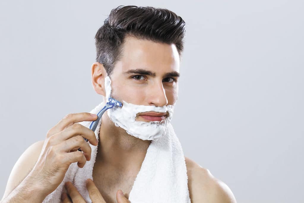 Shaving the beard
