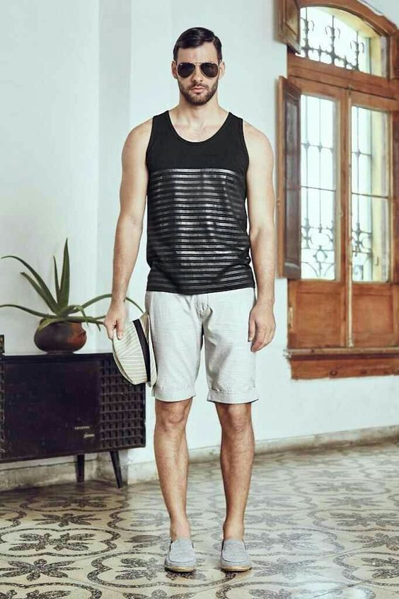 estilos masculinos para el verano
