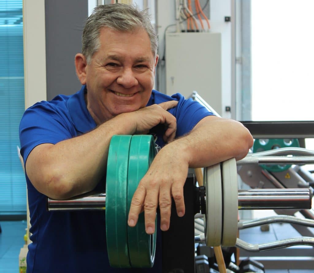 entrenamiento con pesas