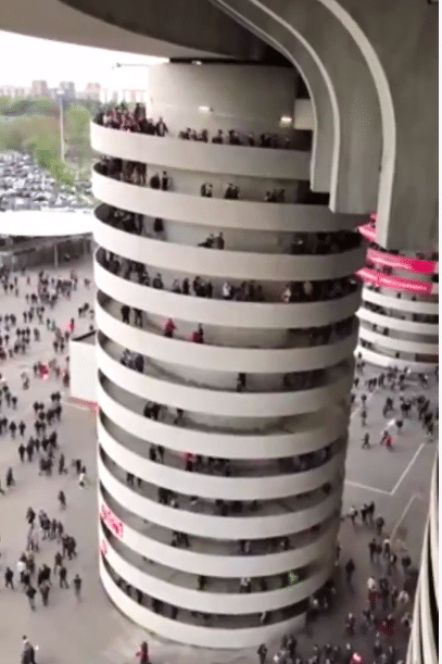 ilusiones ópticas san siro