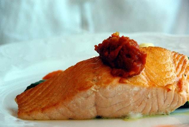 alimentos saludables salmón