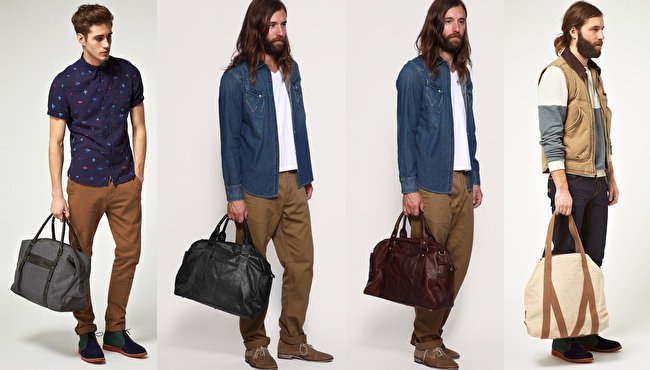 mochilas, bolsos y carteras para hombres