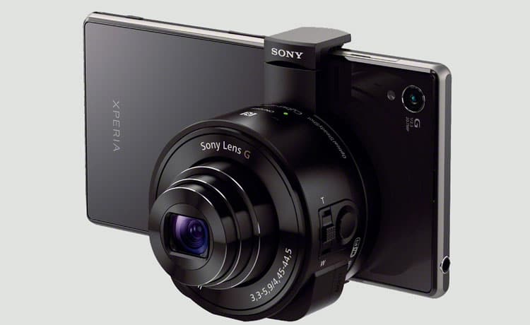 La cámara QX10 de Sony