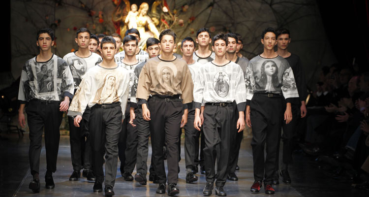 De vírgenes y santos