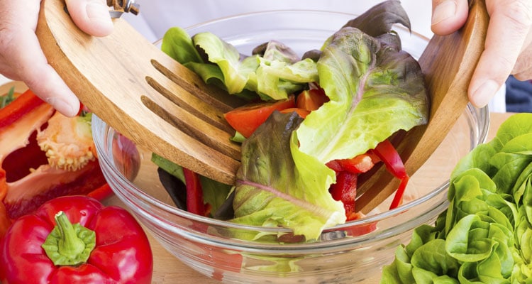 ¿Ensalada para perder peso?