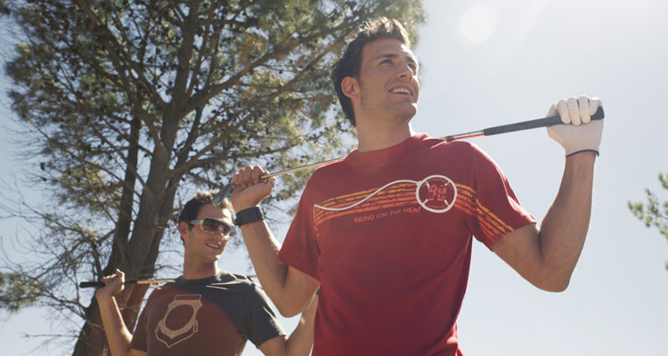 Los problemas de hombro en el golf