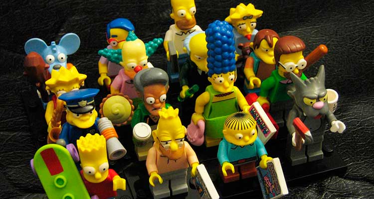 Los Simpson en el planeta Lego