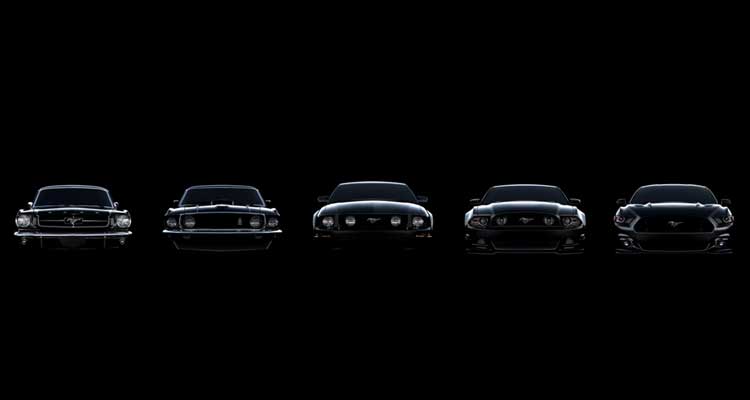 La evolución del Ford Mustang