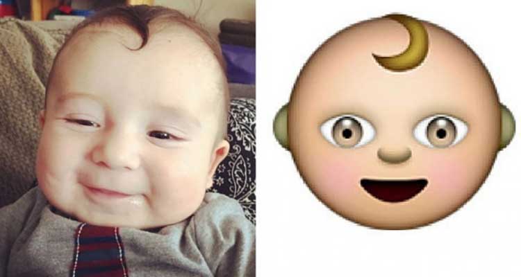 Emoticonos y bebés