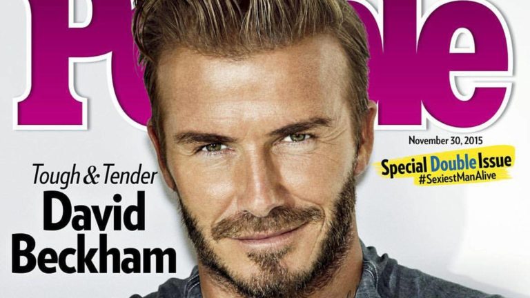 Beckham, el hombre más sexy del mundo