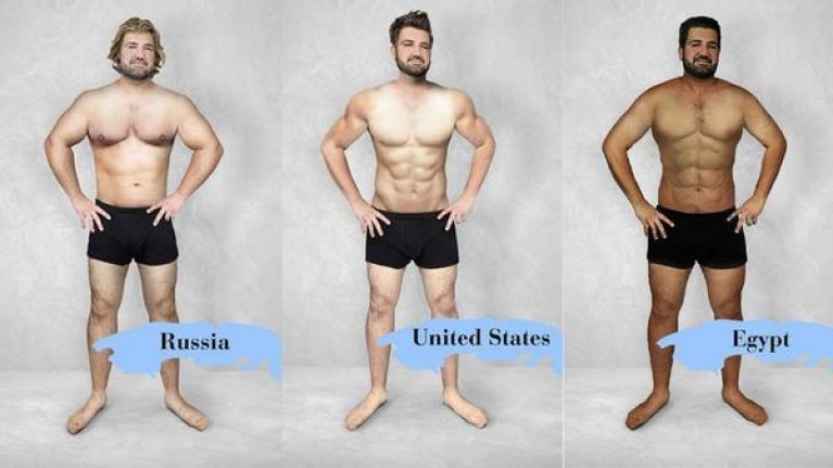 Photoshopean a este HOMBRE para ver los diferentes estándares de belleza en 19 países del mundo