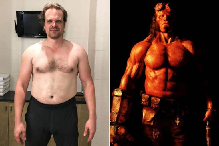 Los 3 ejercicios con los que el sheriff de ‘Stranger Things’ ha pasado de fondón a cachas