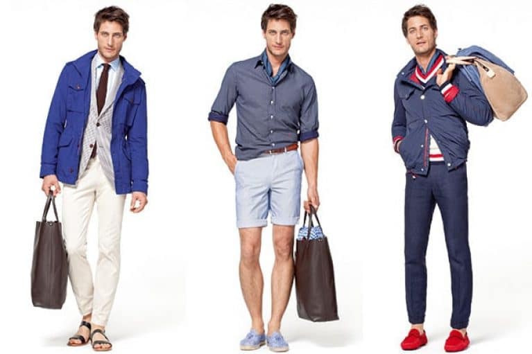 estilo masculino primaveral