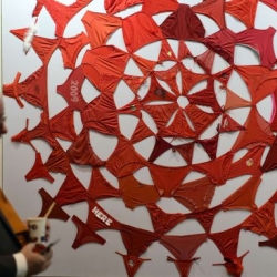 'Mandala (rojo)', 2012, de Pilar Albarracín