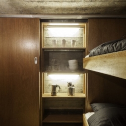 Bed&Breakfast en un búnker