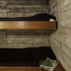 Bed&Breakfast en un búnker