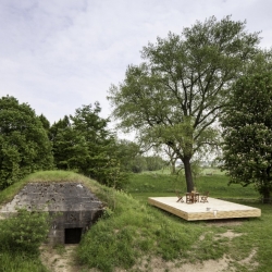Bed&Breakfast en un búnker