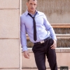 Camisa HACKETT, Corbata ZARA, Pantalón RALPH LAUREN, Cinturón ARMANI, Zapatos  EMYCO