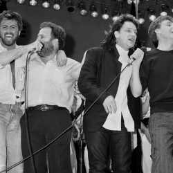 Bono, George Michael y Paul McCartney