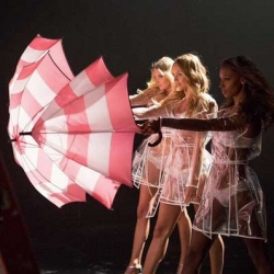 Victoria’s Secret Angels & Umbrellas