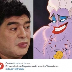 Los memes de Diego Armando 'Morritos' Maradona
