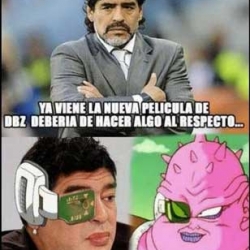 Los memes de Diego Armando 'Morritos' Maradona