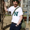 New Marc Newson stripes t-shirt y pantalones Arc 3D slim raw G-Star. Gafas Harry Woodys. Bolsa Murray Hold All