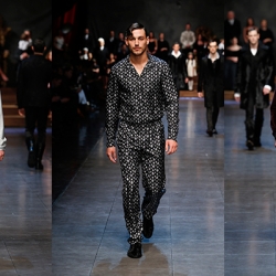 El desfile de Dolce & Gabbana se inspiró en los valores de la familia tradicional italiana