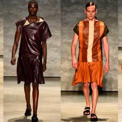 El desfile de Etxeberria fue 'Pura piel'