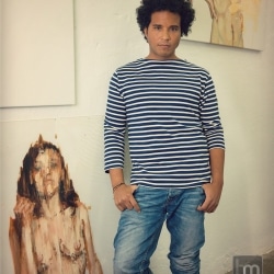 Jersey de Saint James y pantalones Levi's