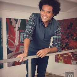 Chaleco y camisa de Fred Perry, pantalones G-Star