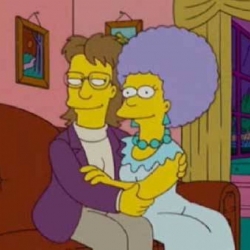 Los Simpson LGTB - Patty, la hermana de Marge