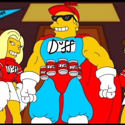 Los Simpson LGTB - DuffMan
