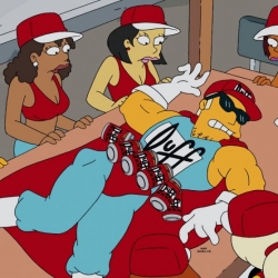 Los Simpson LGTB - Duff Man